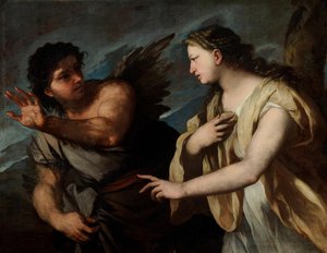 PicusとCircenGerman：PicusとKirken：.n 作： Luca Giordano